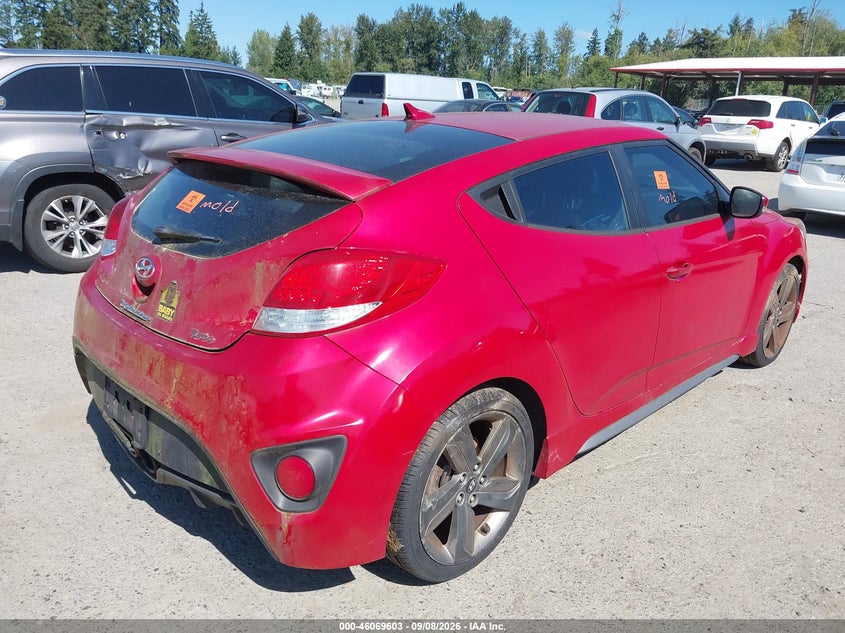 2014 HYUNDAI VELOSTER auction photo 4