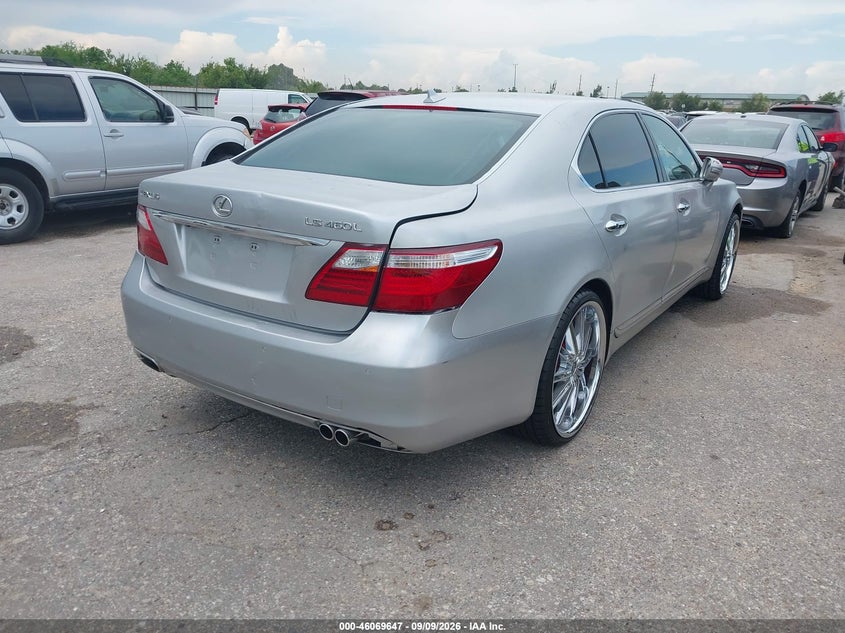 LEXUS LS 460 2010 VIN JTHGL5EF7A5041230