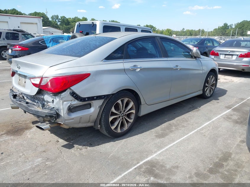 Vin: 5npec4ac0eh932125, lot: 46569193, hyundai sonata se 20144