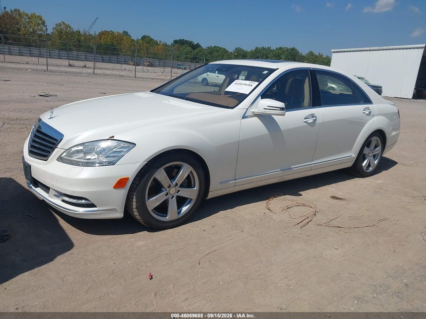 Vin: wddng8gbxaa357615, lot: 46569223, mercedes-benz s 550 4matic 20102