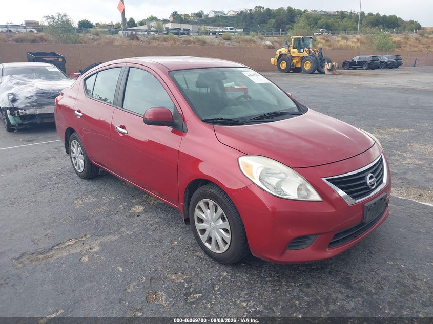 2012 NISSAN VERSA auction photo 1