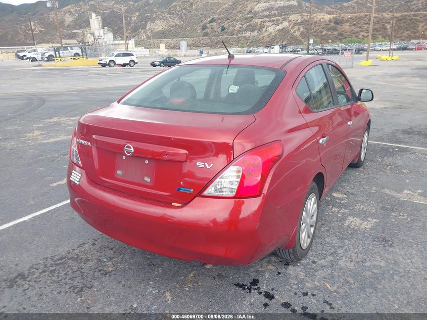 2012 NISSAN VERSA auction photo 4