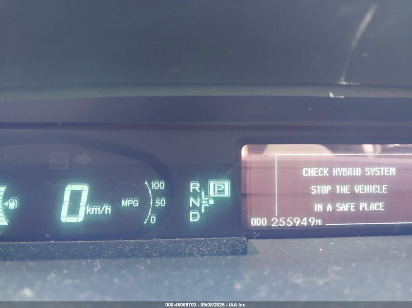 2013 TOYOTA PRIUS auction photo 7