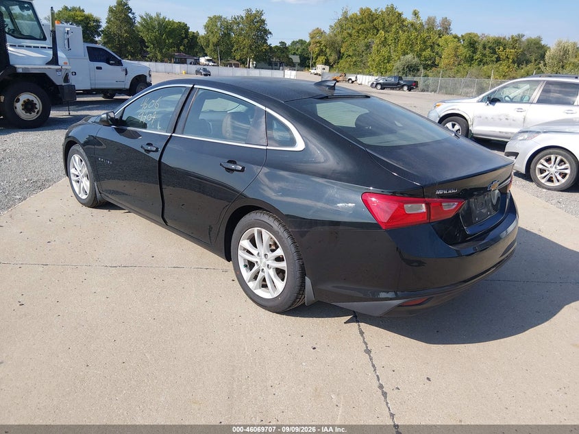 Vin: 1g1ze5st1gf324183, lot: 46569242, chevrolet malibu 1lt 20163