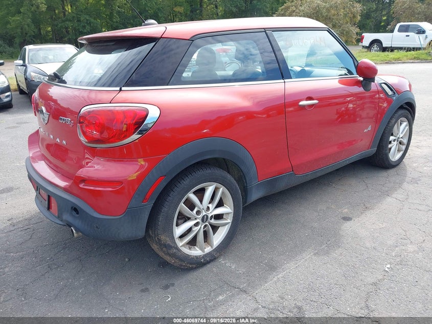 Vin: wmwss7c53dwn51719, lot: 46569279, mini paceman cooper s 20134