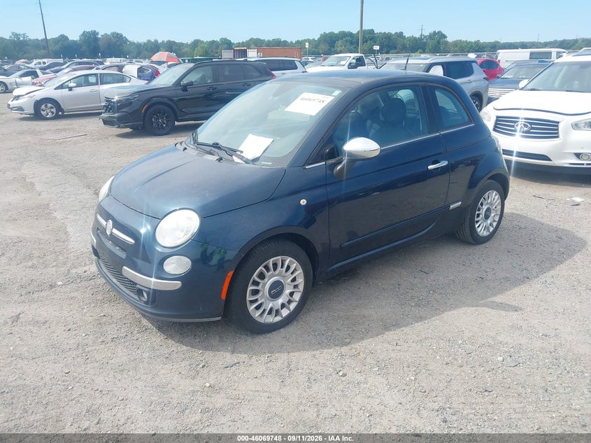 2013 FIAT 500 auction photo 2