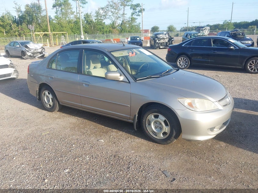 2005 HONDA CIVIC HYBRID auction photo 1