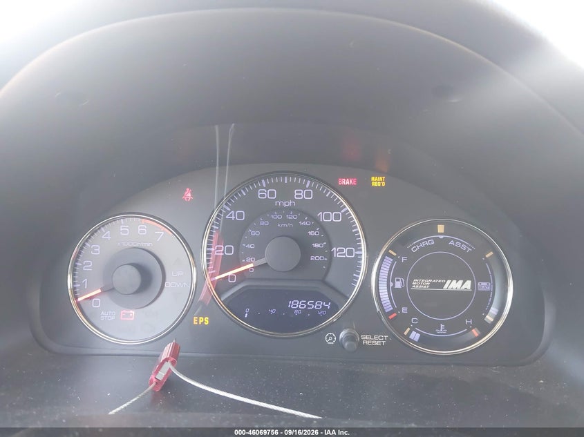 2005 HONDA CIVIC HYBRID auction photo 7
