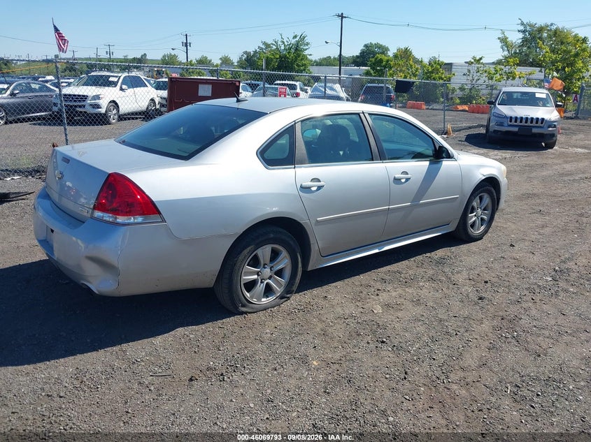 Vin: 2g1wa5e31e1185641, lot: 46569328, chevrolet impala limited ls 20144