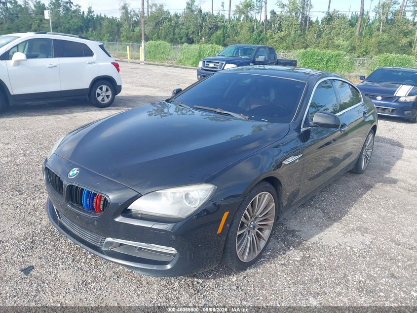 BMW 6 SERIES 2013 VIN WBA6B2C50DD128340