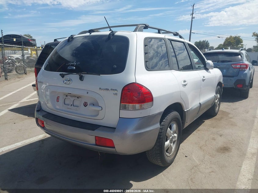 2006 HYUNDAI SANTA FE auction photo 4