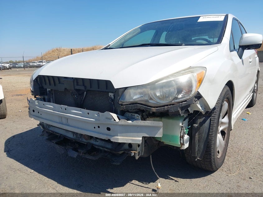 SUBARU IMPREZA 2012 VIN JF1GPAU6XCH246290