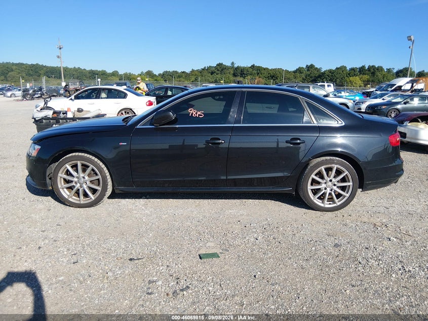 AUDI A4 2014 VIN WAUHFAFLXEN036455