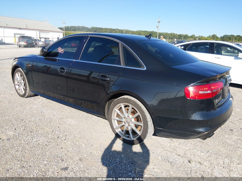 2014 AUDI A4 auction photo 3