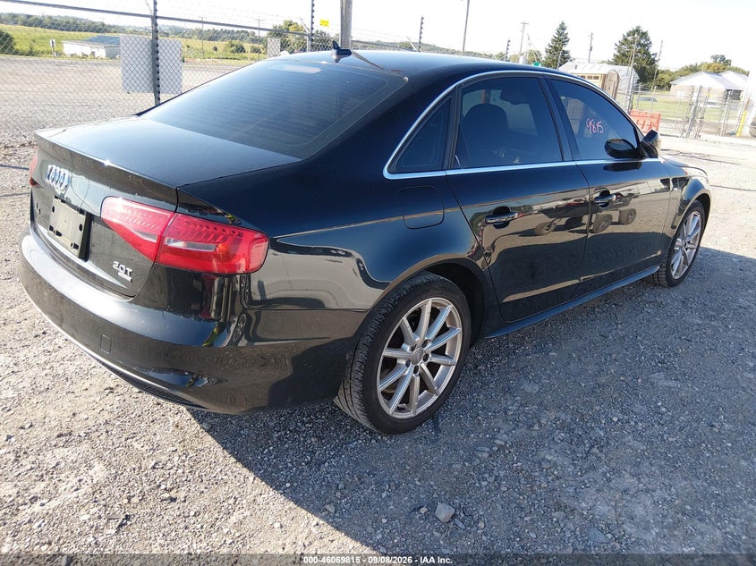 2014 AUDI A4 auction photo 4