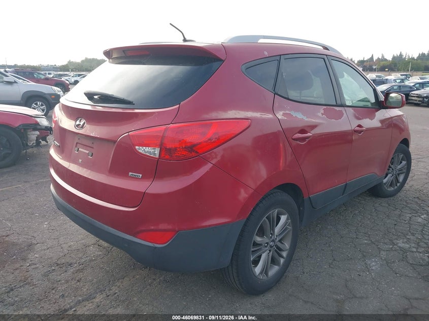 2014 HYUNDAI TUCSON auction photo 4