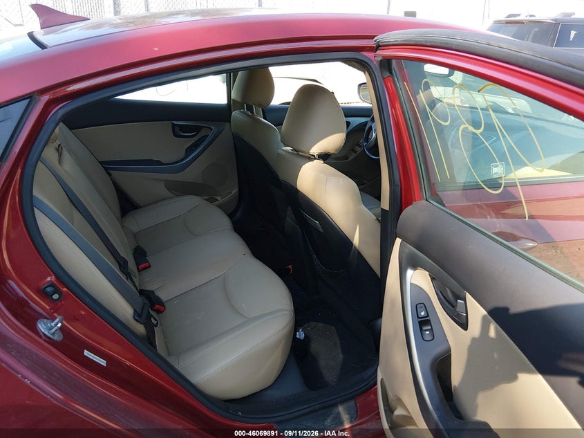 2012 HYUNDAI ELANTRA auction photo 8