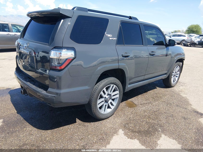 Vin: jtesu5jr4r6213532, lot: 46569435, toyota 4runner trd sport 20244