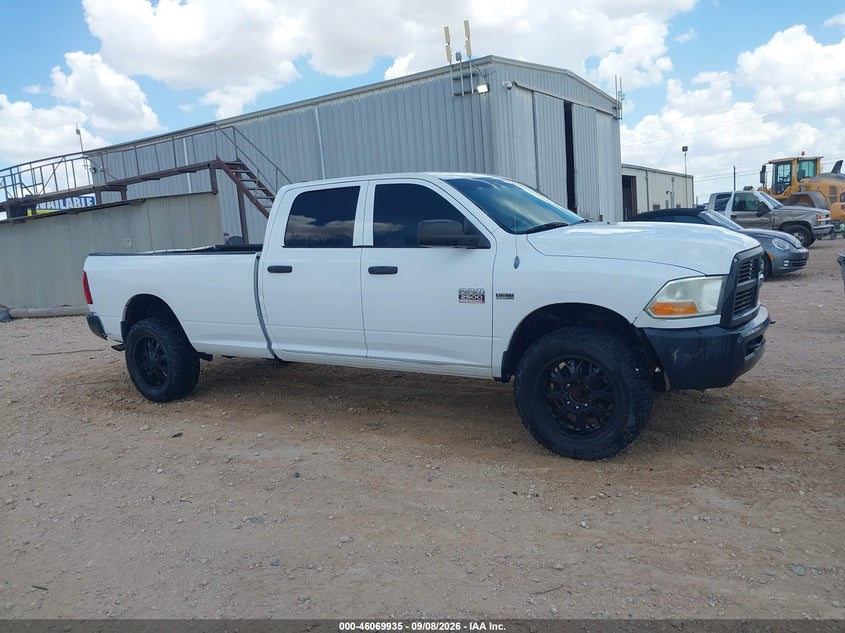 RAM 2500 2012 VIN 3C6TD5HT6CG224443