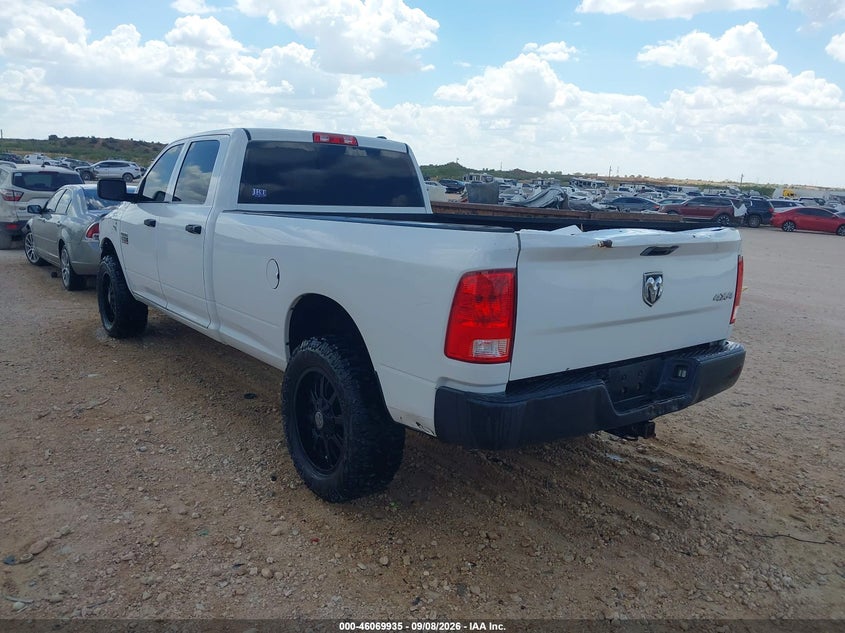 RAM 2500 2012 VIN 3C6TD5HT6CG224443
