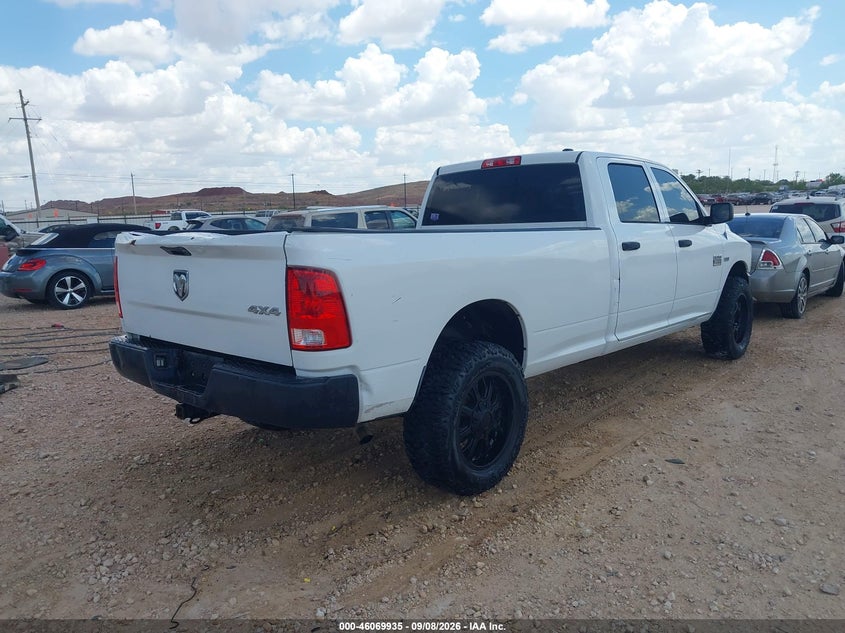 RAM 2500 2012 VIN 3C6TD5HT6CG224443