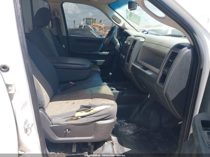 RAM 2500 2012 VIN 3C6TD5HT6CG224443