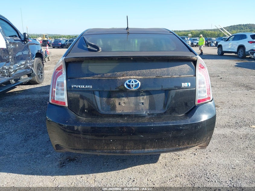 TOYOTA PRIUS 2012 VIN JTDKN3DU9C5413132