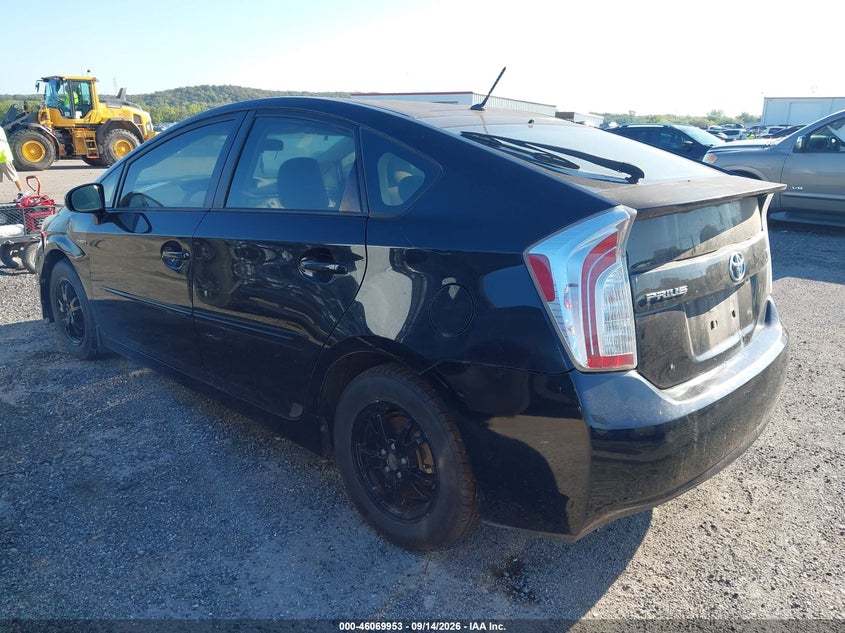 Vin: jtdkn3du9c5413132, lot: 46569488, toyota prius two 20123