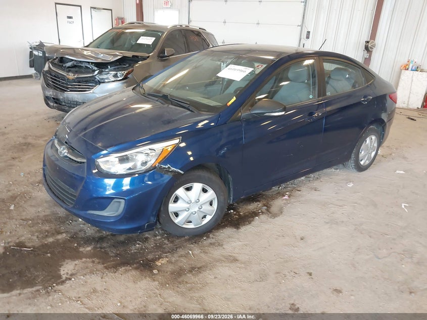 Vin: kmhct4ae5gu967904, lot: 46569501, hyundai accent se 20162