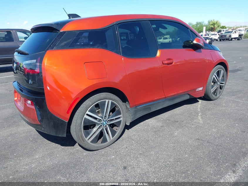 Vin: wby1z4c59evx63264, lot: 46569521, bmw i3 base w/range extender 20144