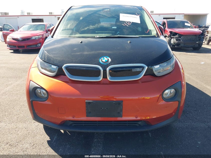 BMW I3 2014 VIN WBY1Z4C59EVX63264