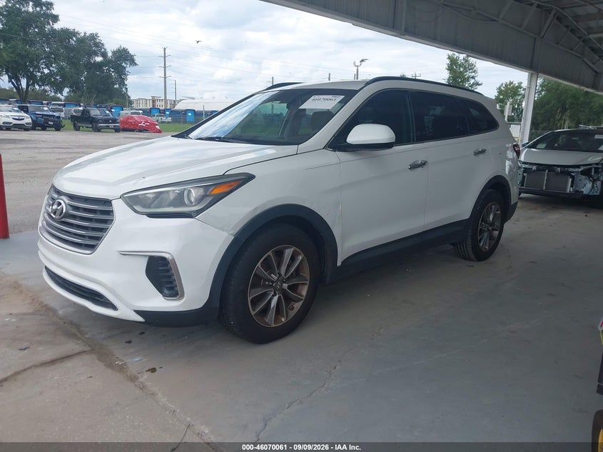 2017 HYUNDAI SANTA FE auction photo 2