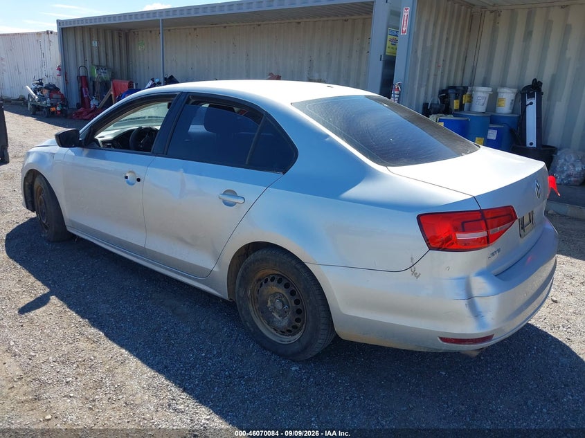 2015 VOLKSWAGEN JETTA auction photo 3