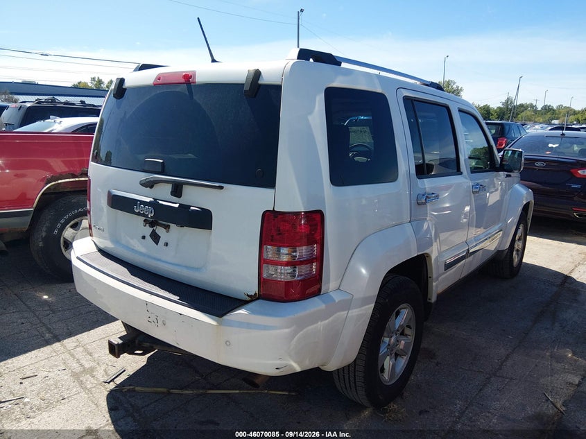 JEEP LIBERTY 2008 VIN 1J8GN58K58W289784