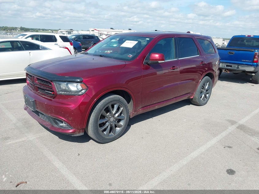 Vin: 1c4rdjdg7jc271209, lot: 46569650, dodge durango gt 20182