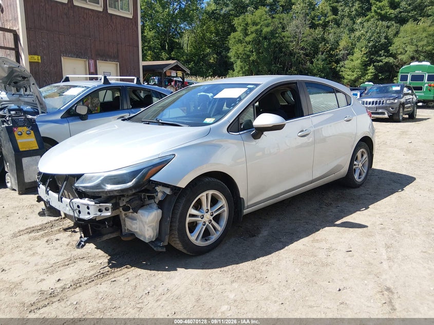 Vin: 3g1be6sm3js653261, lot: 46569663, chevrolet cruze lt auto 20182