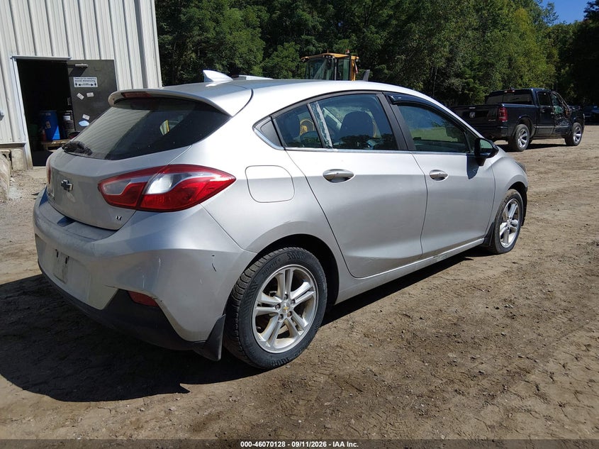 Vin: 3g1be6sm3js653261, lot: 46569663, chevrolet cruze lt auto 20184