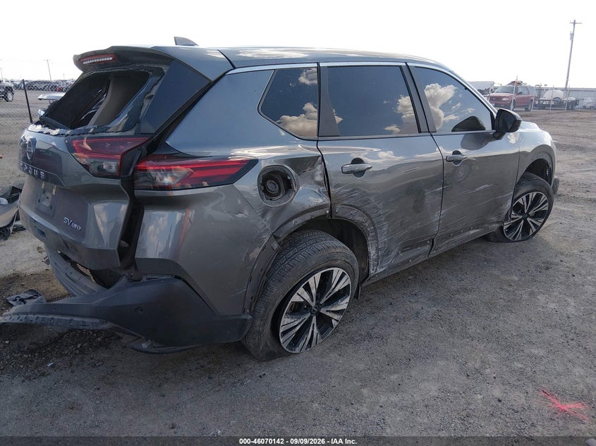 Vin: 5n1bt3bb3pc799339, lot: 46569677, nissan rogue sv intelligent awd 20234