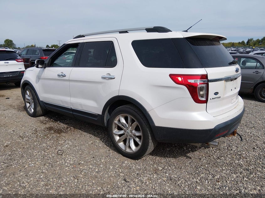 2012 FORD EXPLORER auction photo 3