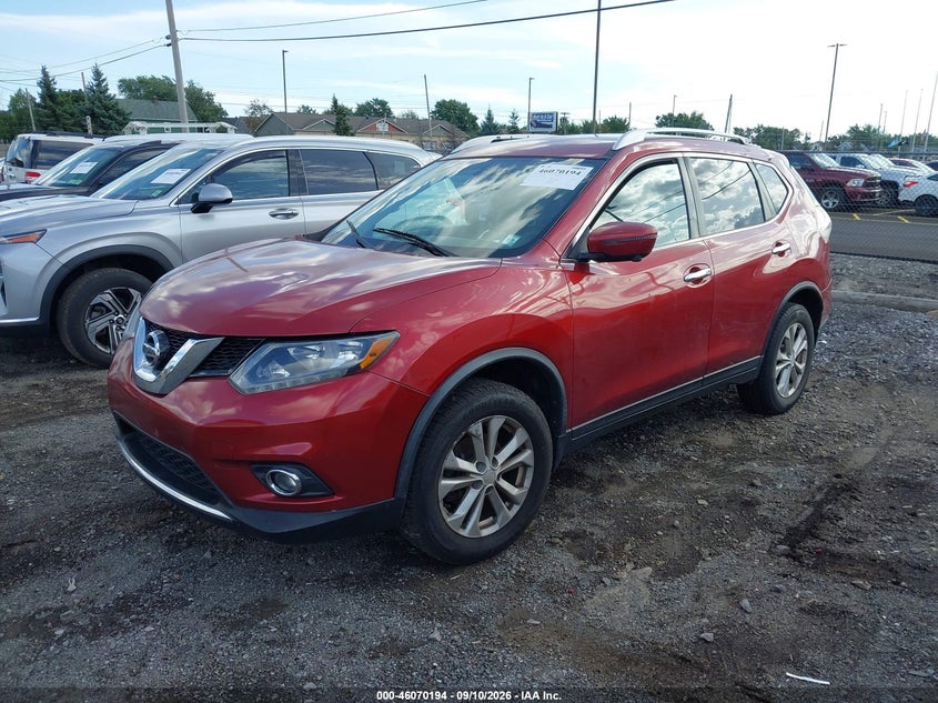 2016 NISSAN ROGUE auction photo 2