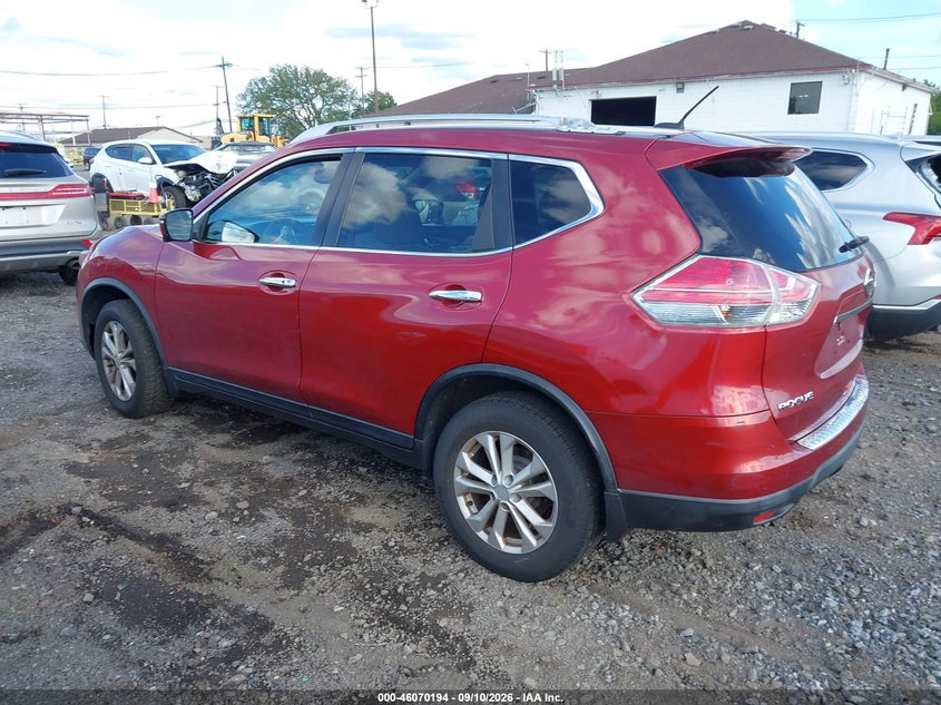2016 NISSAN ROGUE auction photo 3