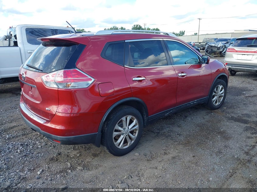2016 NISSAN ROGUE auction photo 4