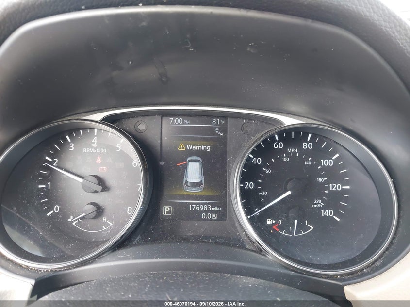 2016 NISSAN ROGUE auction photo 7