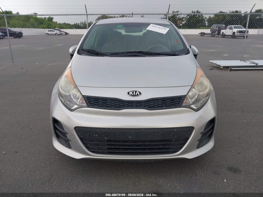 KIA RIO 2016 VIN KNADM5A34G6600259
