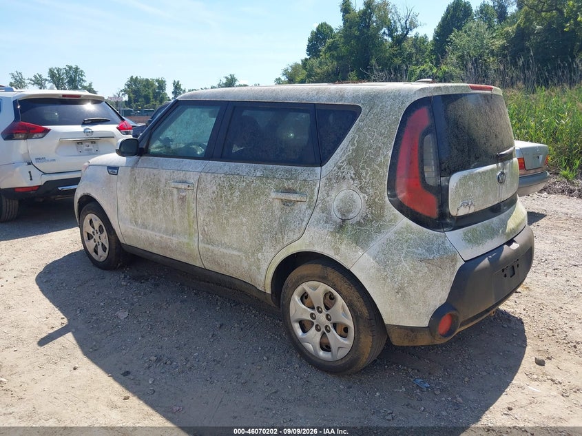 Vin: kndjn2a26f7208000, lot: 46569737, kia soul 20153