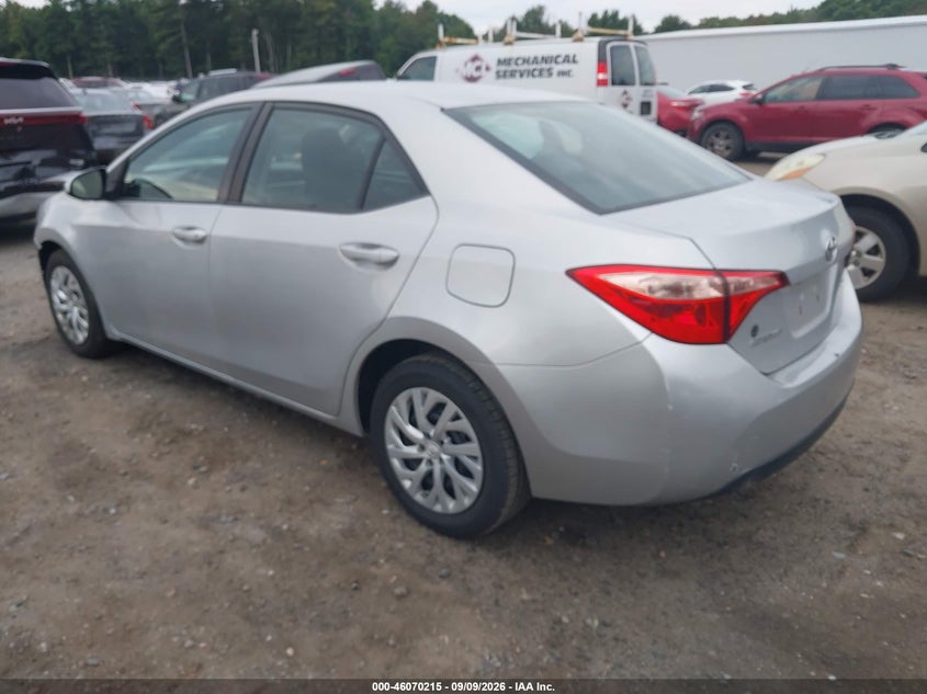 Vin: 2t1burhexjc117349, lot: 46569750, toyota corolla le 20183