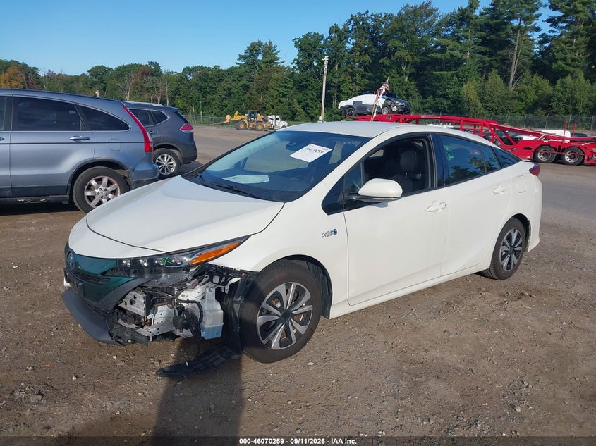 Vin: jtdkarfp4h3064406, lot: 46569794, toyota prius prime premium 20172