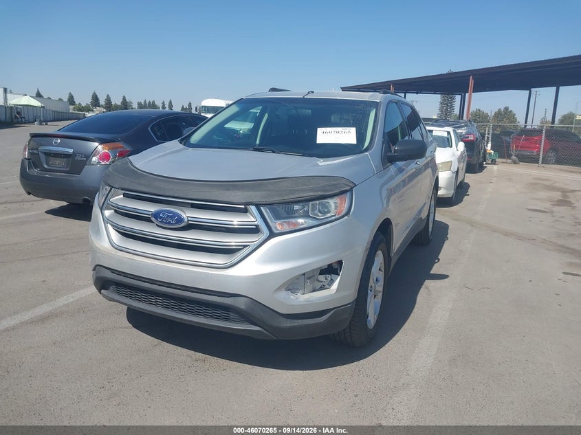 Vin: 2fmtk3g87fbc28939, lot: 46569800, ford edge se 20152