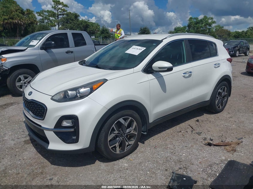 2020 KIA SPORTAGE auction photo 2