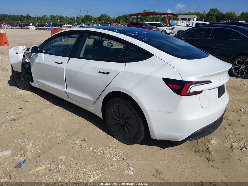 Vin: 5yj3e1ea2sf117122, lot: 46569823, tesla model 3 long range rear-wheel drive/standard rear-wheel drive 20253